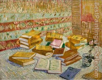 Vincent van Gogh Still life with books
